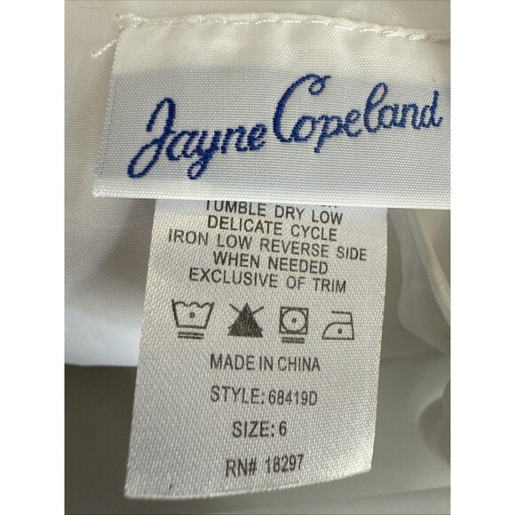 Jayne Copeland Dress 6 Toddler‎ Little Girls Sleveless Ball Gown Formal Party - Picture 8 of 13
